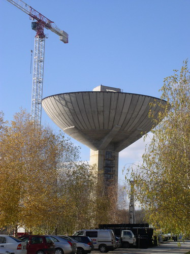 Budafoki víztorony - betonból